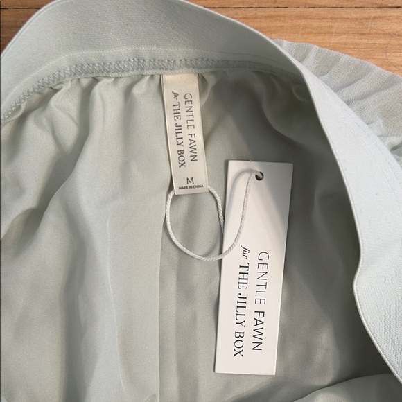 Gentle Fawn Light Green Pleated Midi Skirt - Picture 2 of 6